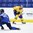 PLYMOUTH, MICHIGAN - APRIL 4: Sweden's Johanna Fallman #5 moves the puck up ice while Finland's Michelle Karvinen #21 defends during quarterfinal round action at the 2017 IIHF Ice Hockey Women's World Championship. (Photo by Matt Zambonin/HHOF-IIHF Images)

